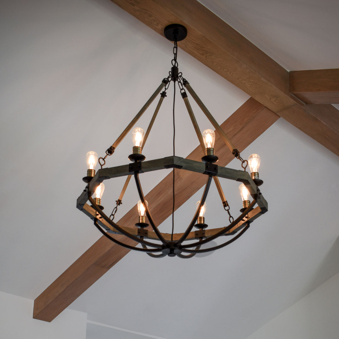 Maxim Lodge 8-Light Chandelier