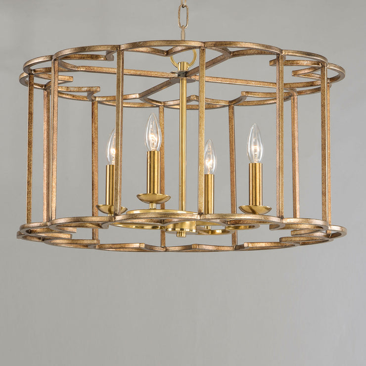 Maxim Helix 4-Light Chandelier