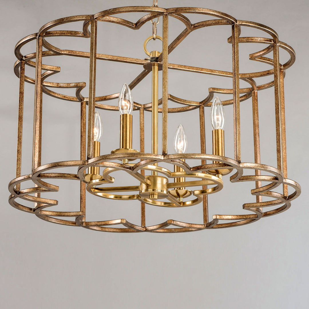 Maxim Helix 4-Light Chandelier