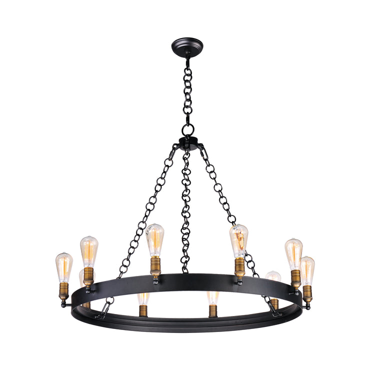 Maxim Noble 10-Light Small Chandelier