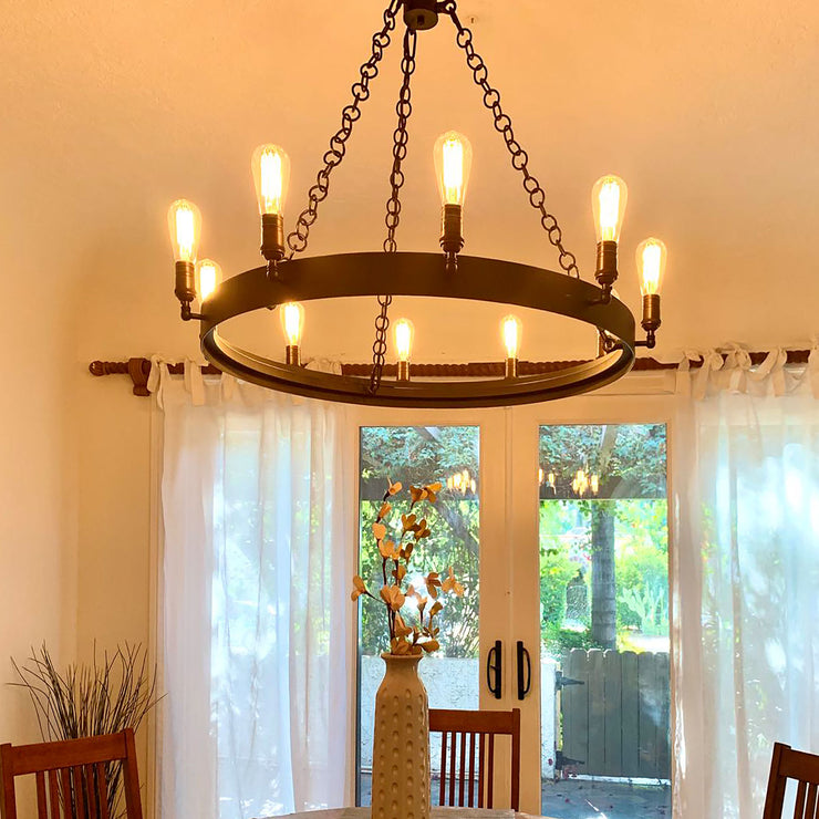 Maxim Noble 10-Light Small Chandelier