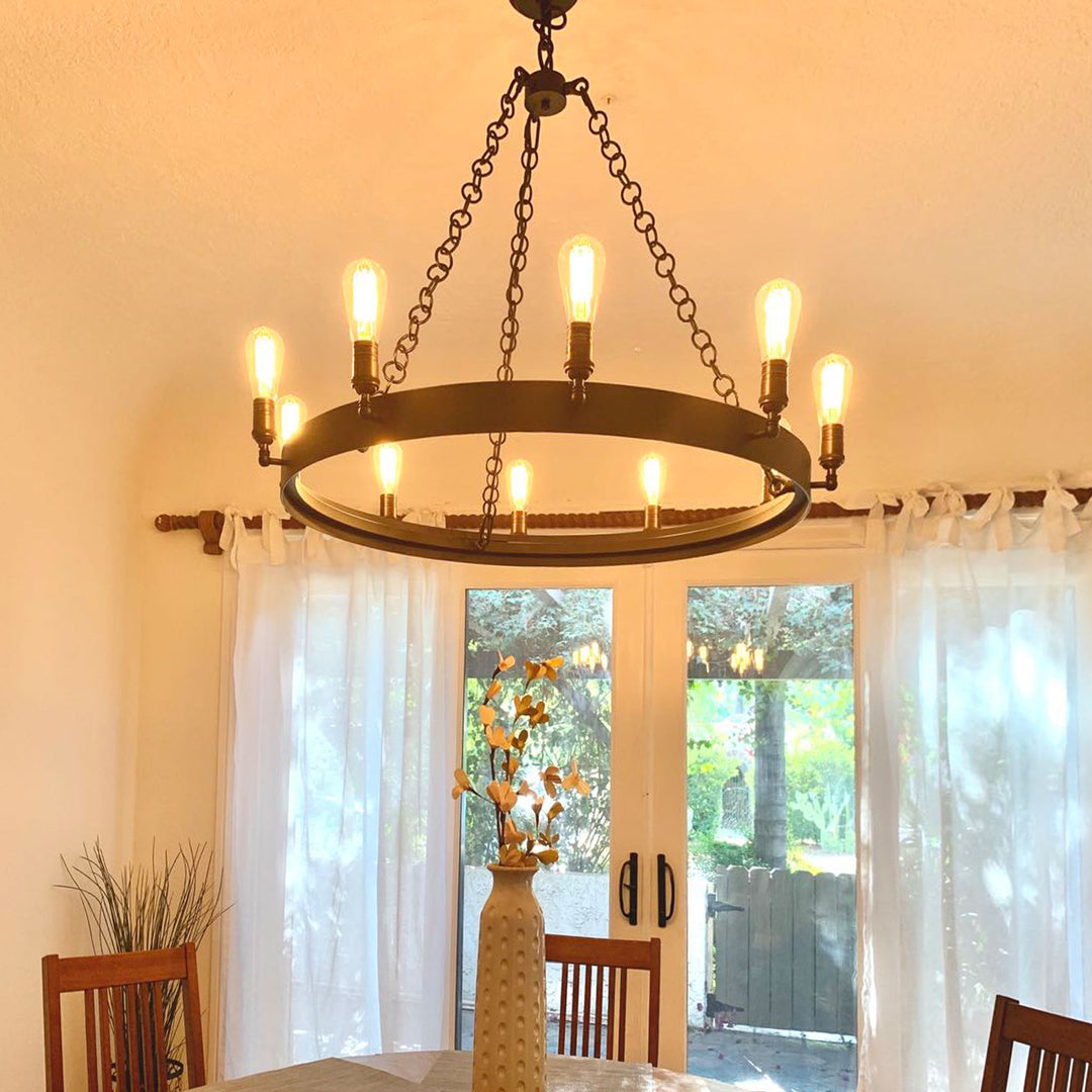 Maxim Noble 10-Light Small Chandelier