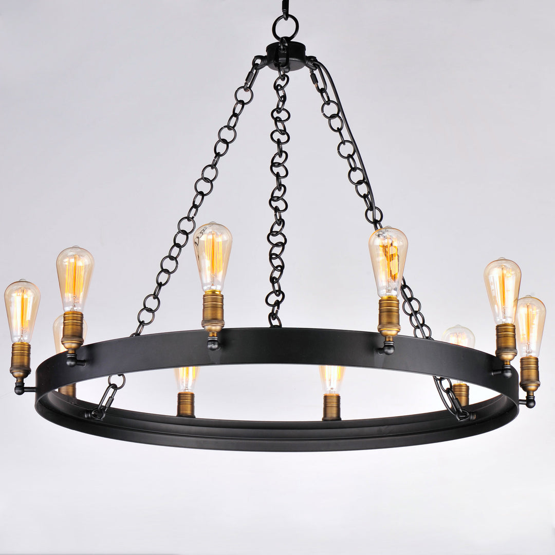 Maxim Noble 10-Light Small Chandelier