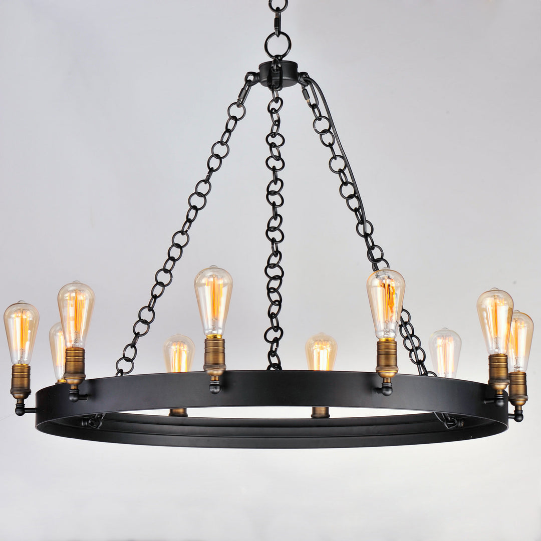 Maxim Noble 10-Light Small Chandelier