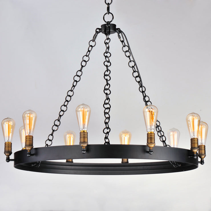 Maxim Noble 10-Light Small Chandelier