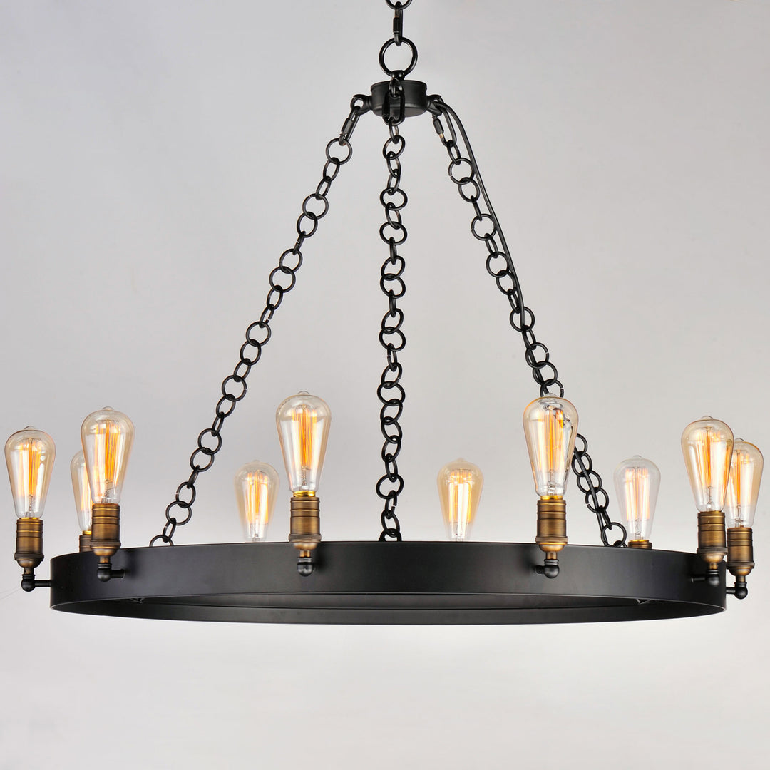Maxim Noble 10-Light Small Chandelier