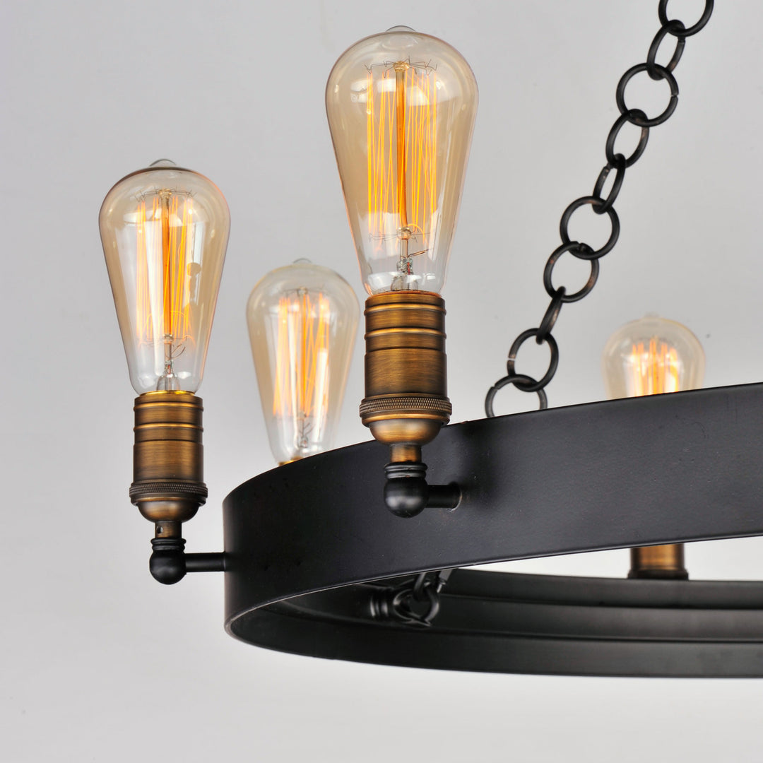 Maxim Noble 10-Light Small Chandelier