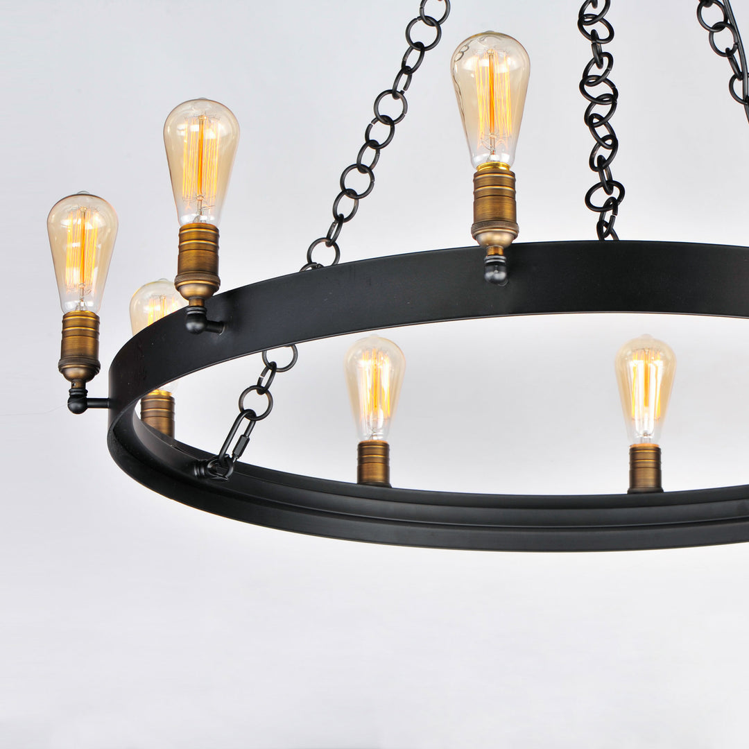 Maxim Noble 10-Light Small Chandelier