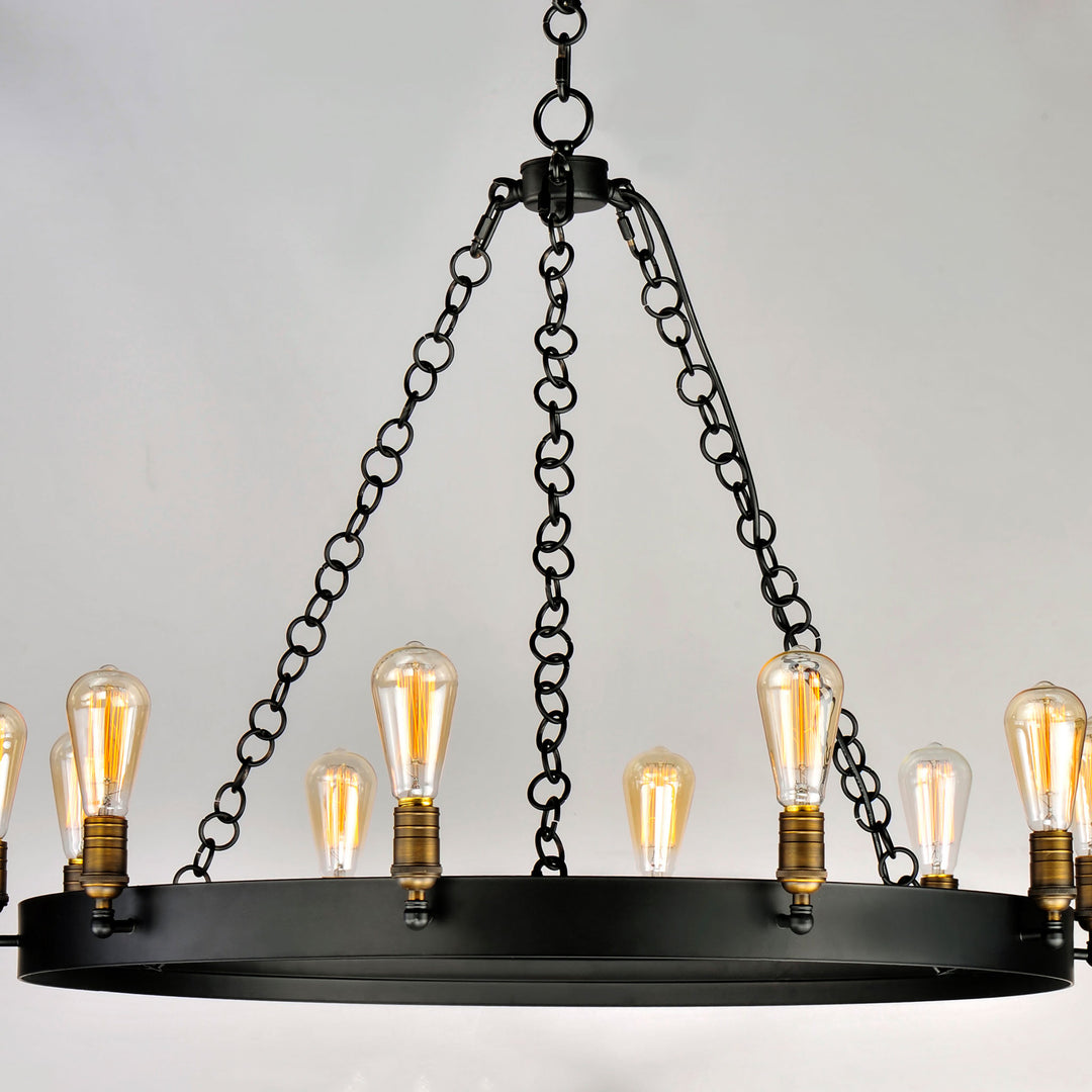 Maxim Noble 10-Light Small Chandelier