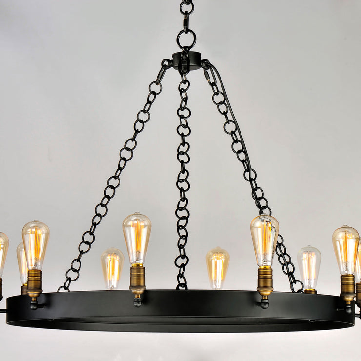 Maxim Noble 10-Light Small Chandelier