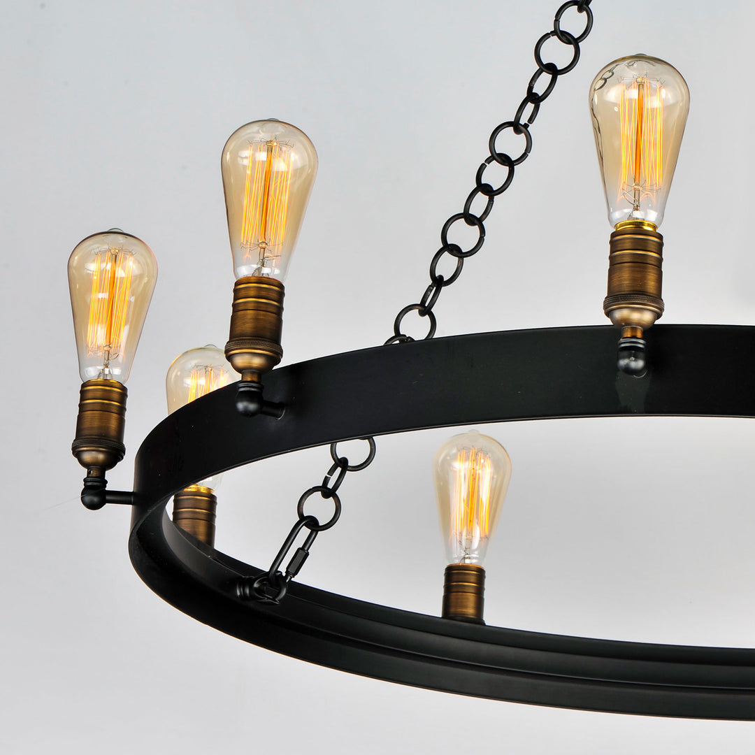 Maxim Noble 10-Light Small Chandelier