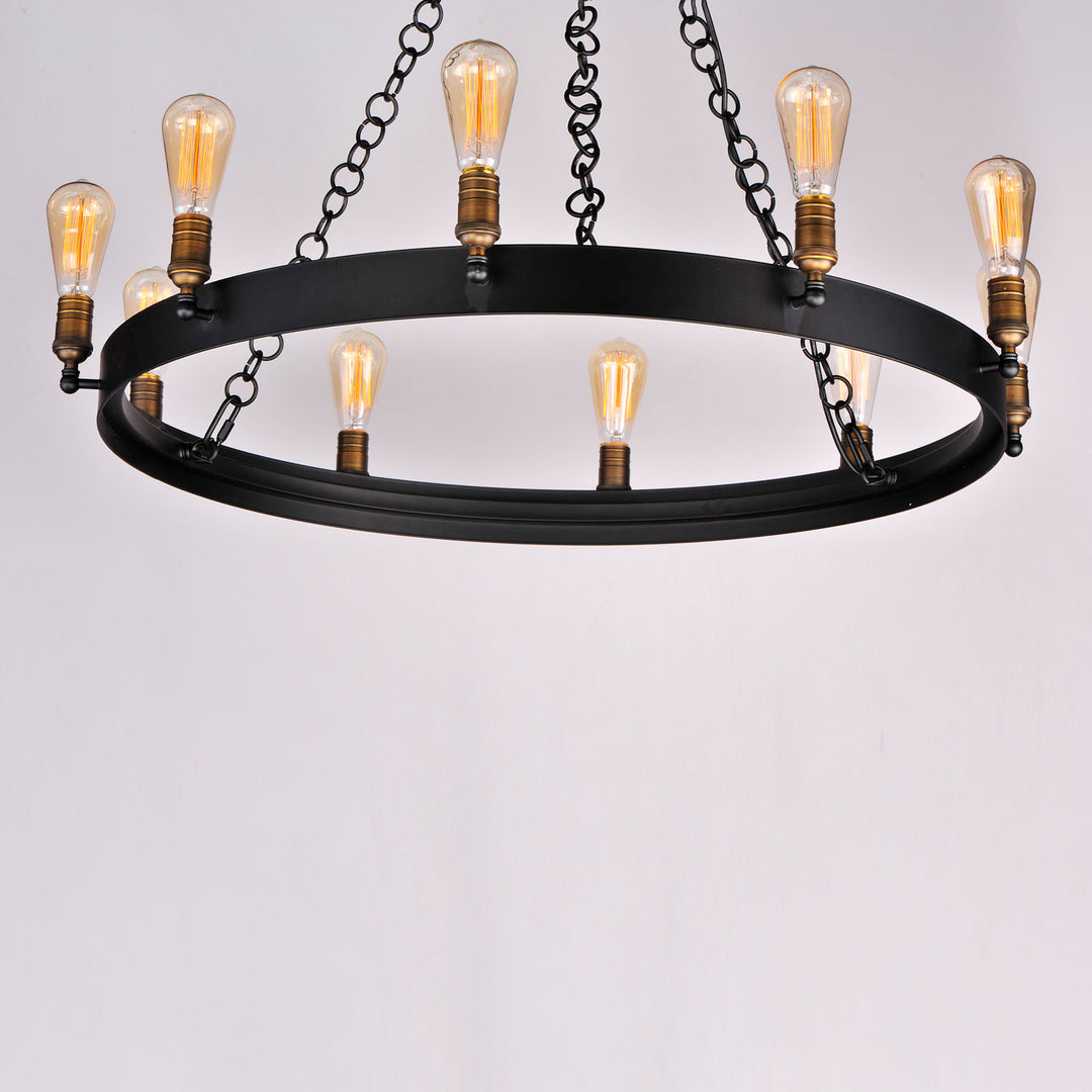 Maxim Noble 10-Light Small Chandelier