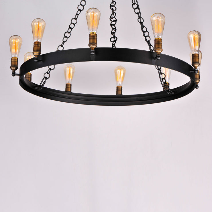 Maxim Noble 10-Light Small Chandelier