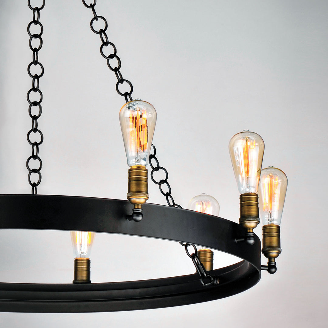 Maxim Noble 10-Light Small Chandelier