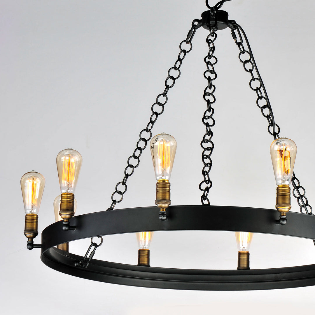 Maxim Noble 10-Light Small Chandelier
