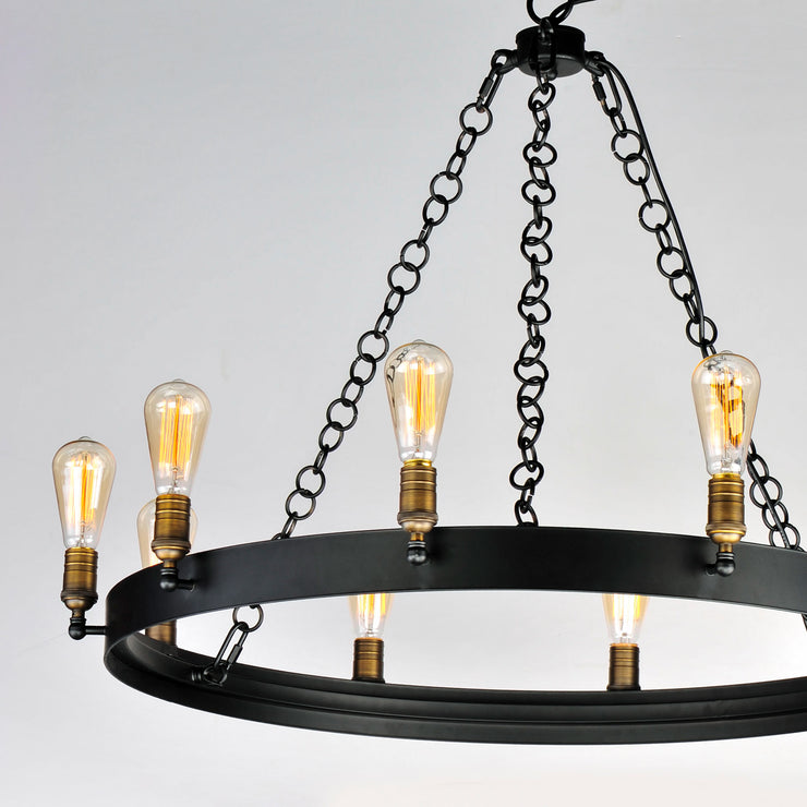 Maxim Noble 10-Light Small Chandelier