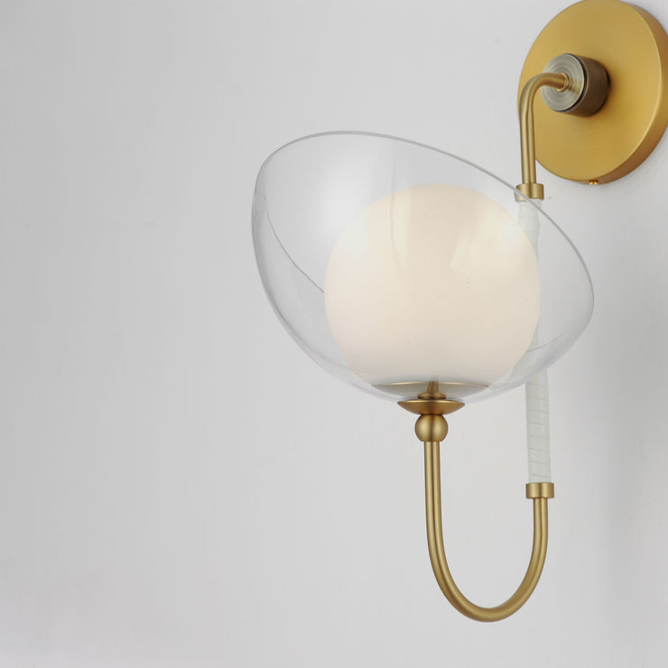 Maxim Chapeau Hat Tip Wall Sconce