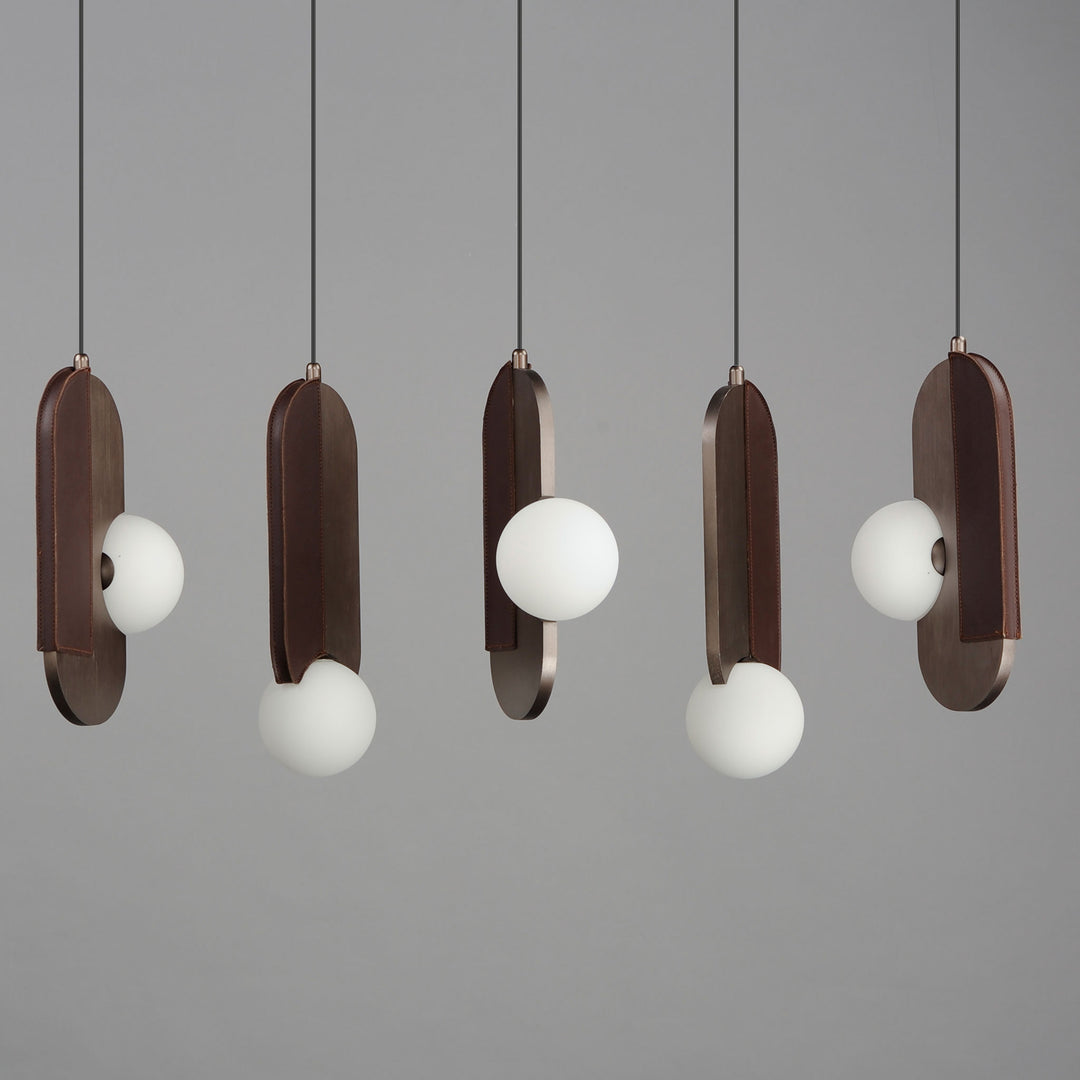 Maxim Stitched 5-Light Pendant
