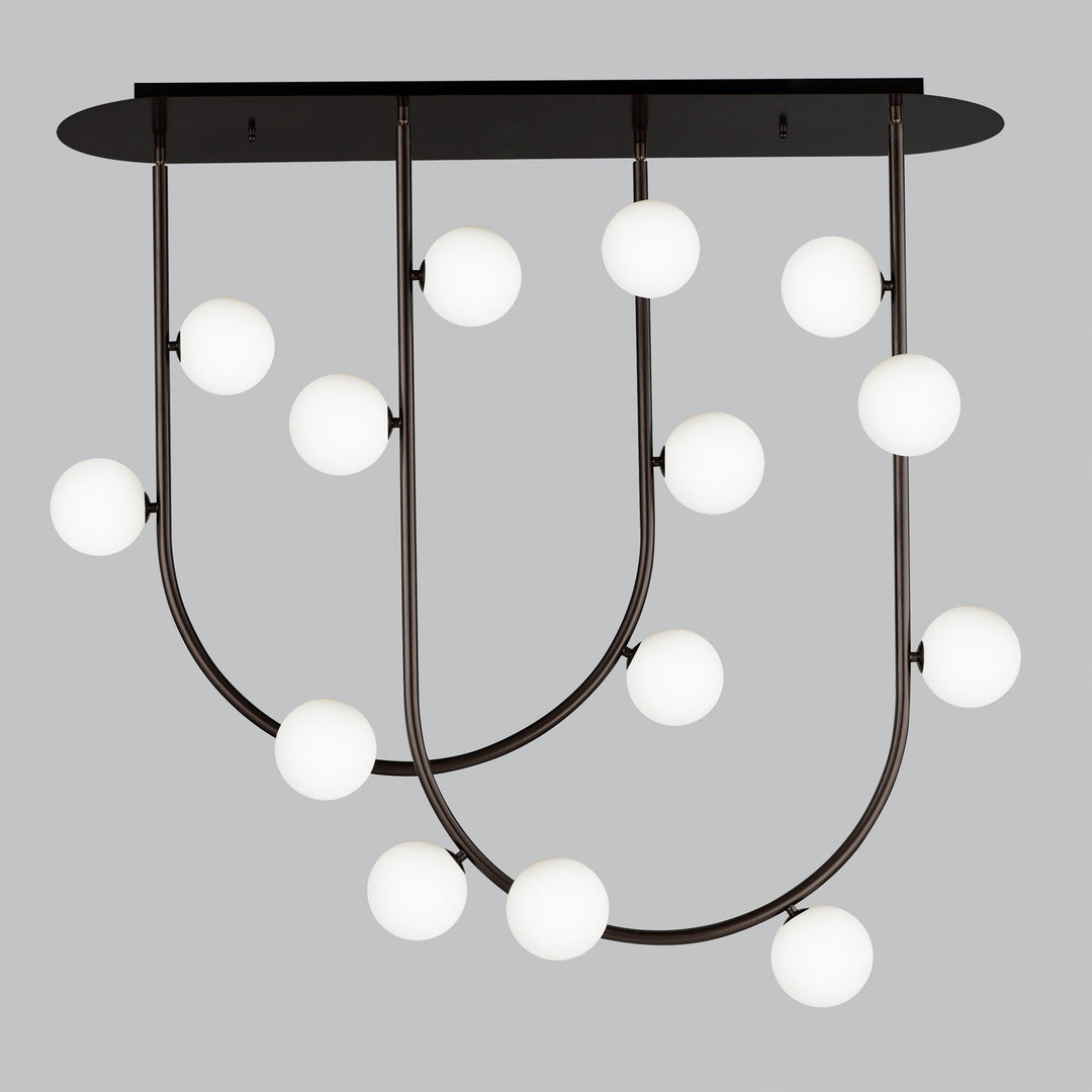 Maxim Contour 14-Light Fixed Stem Ceiling Light