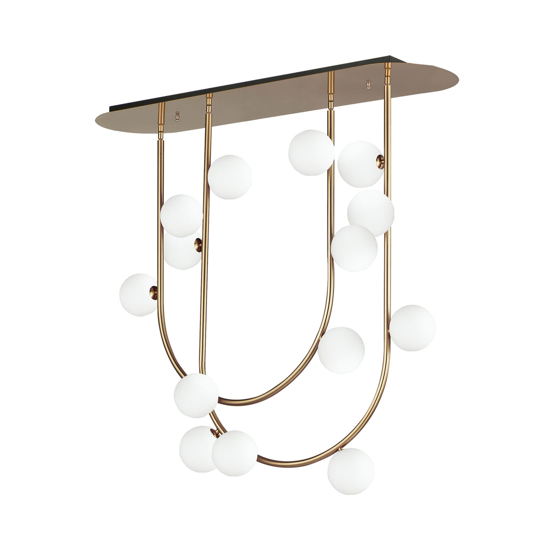 Maxim Contour 14-Light Fixed Stem Ceiling Light
