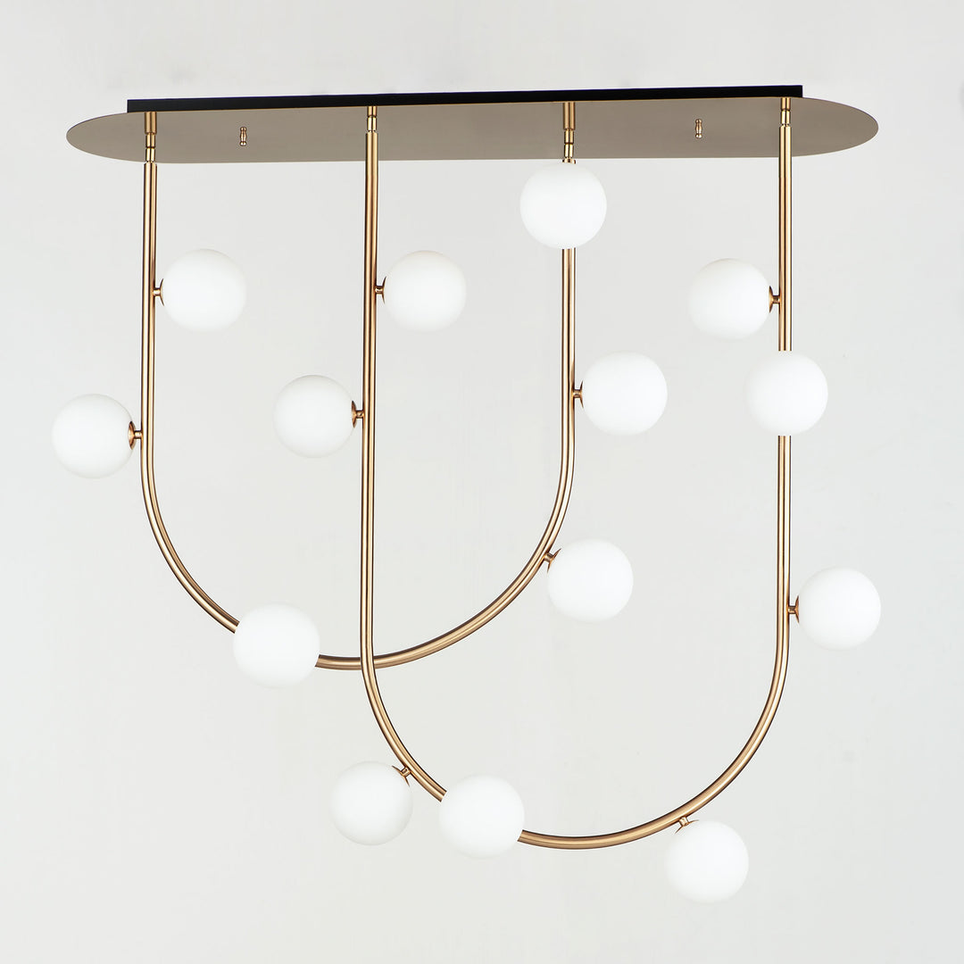 Maxim Contour 14-Light Fixed Stem Ceiling Light