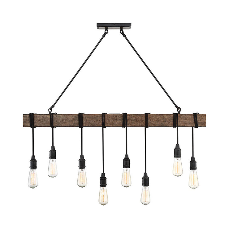 Savoy House Burgess 8-Light Linear Chandelier