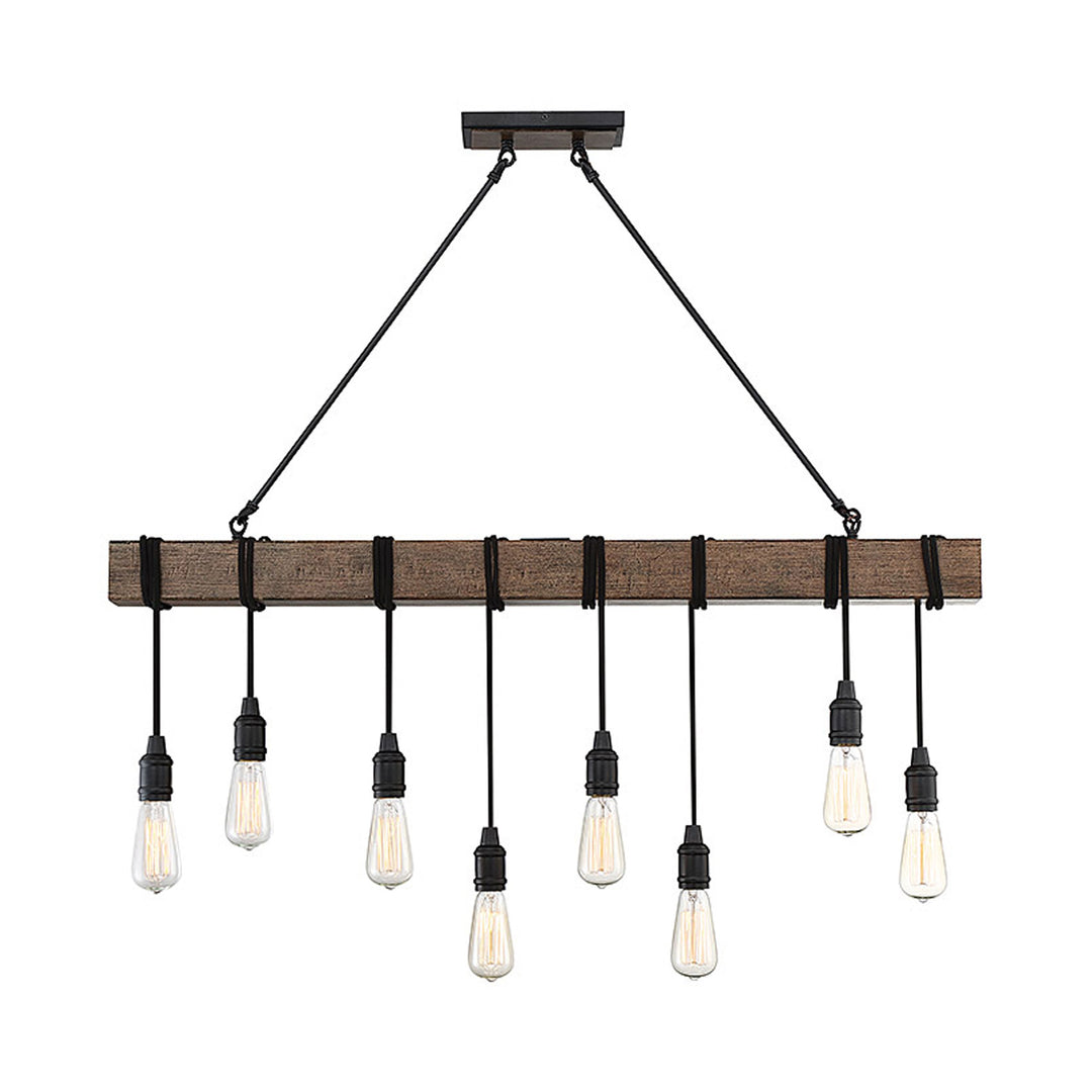 Savoy House Burgess 8-Light Linear Chandelier