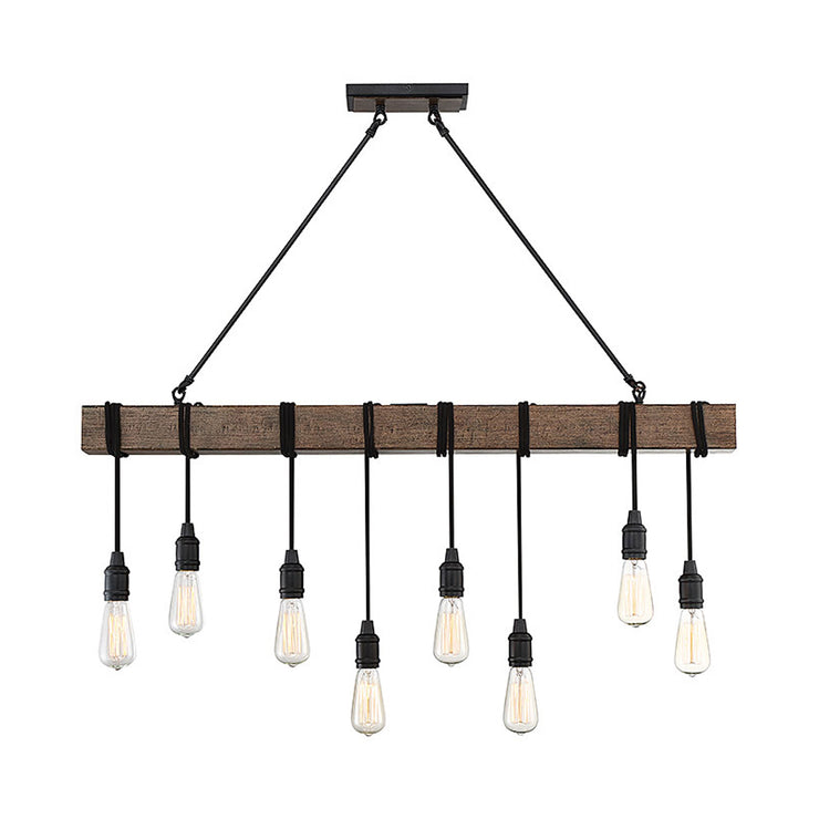 Savoy House Burgess 8-Light Linear Chandelier
