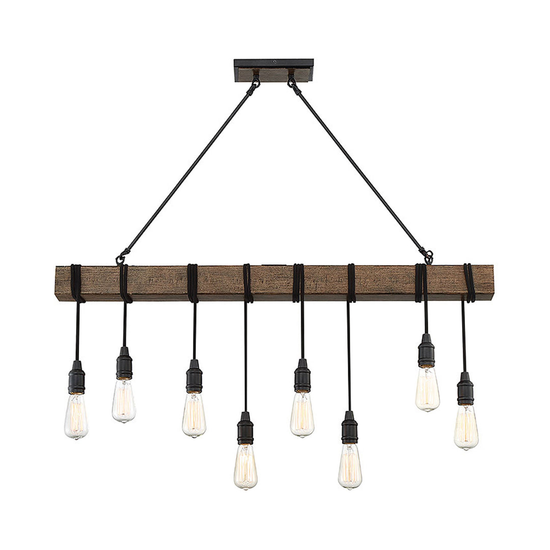 Savoy House Burgess 8-Light Linear Chandelier