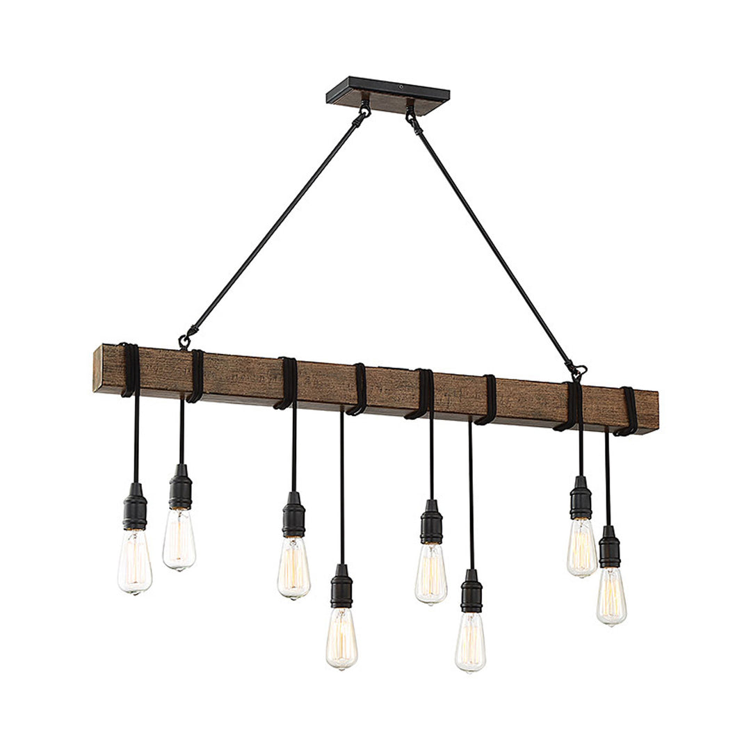Savoy House Burgess 8-Light Linear Chandelier