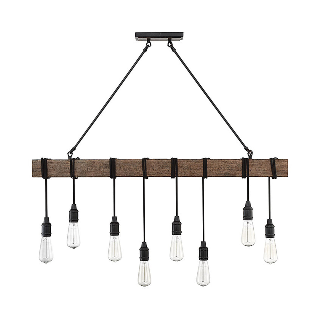 Savoy House Burgess 8-Light Linear Chandelier