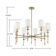 Savoy House Chatham 6/8-Light Chandelier