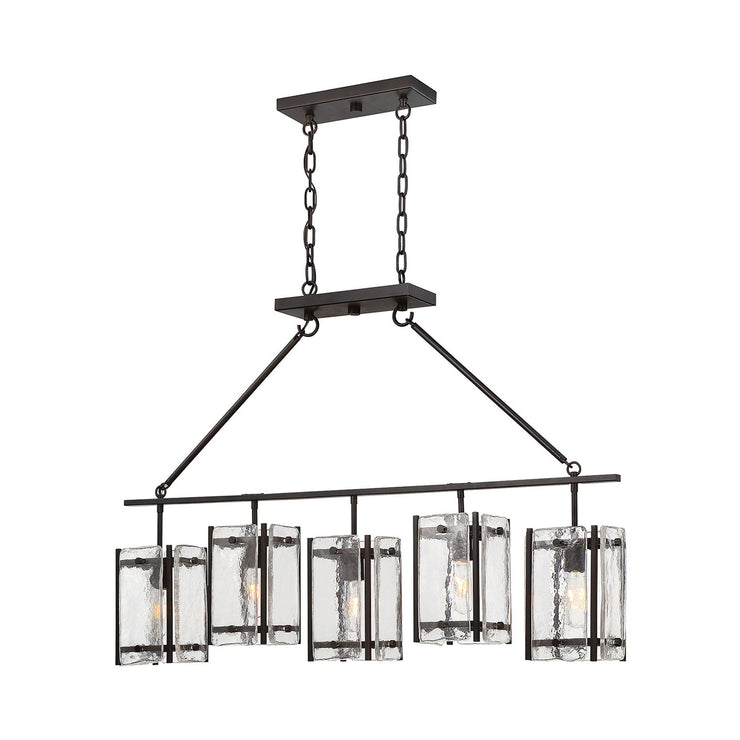 Savoy House Glenwood 5-Light Linear Chandelier