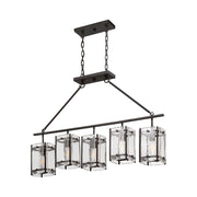 Savoy House Glenwood 5-Light Linear Chandelier