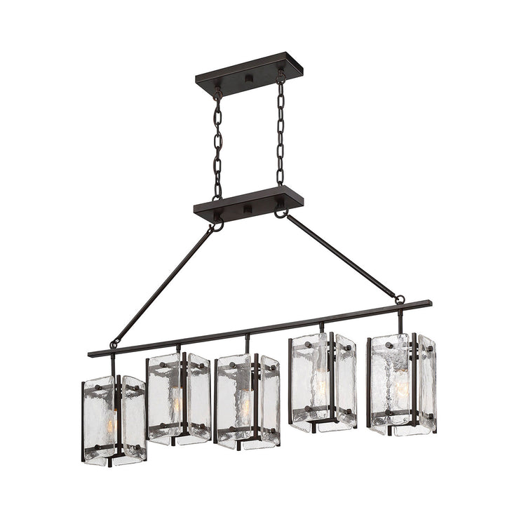 Savoy House Glenwood 5-Light Linear Chandelier