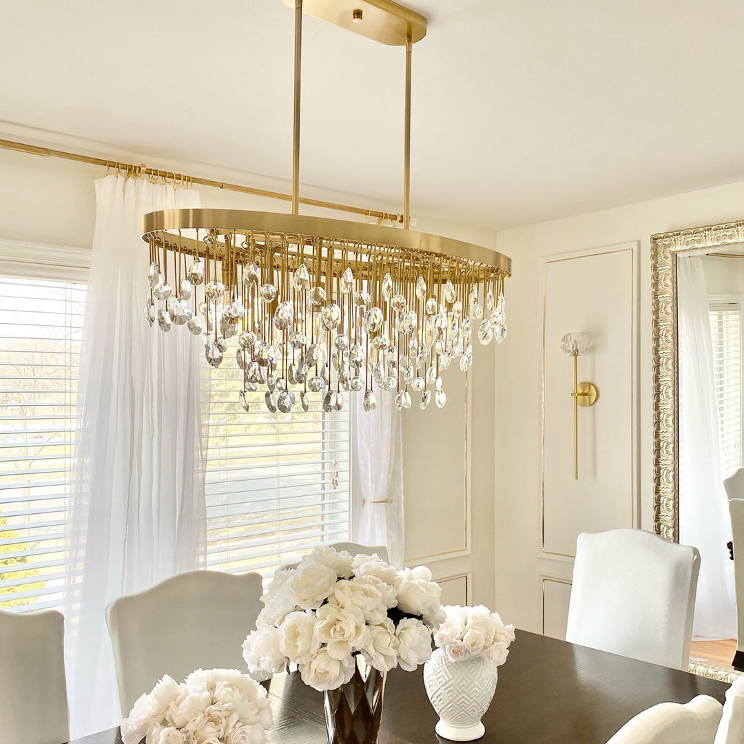 Savoy House Livorno 8-Light Linear Chandelier