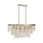 Savoy House Livorno 8-Light Linear Chandelier