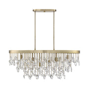 Savoy House Livorno 8-Light Linear Chandelier