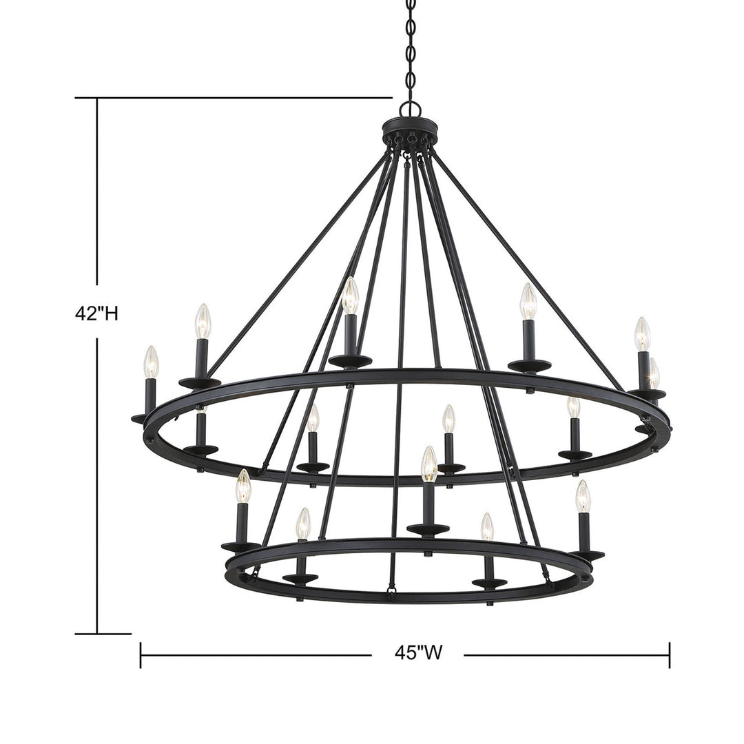Savoy House Middleton 15-Light Chandelier