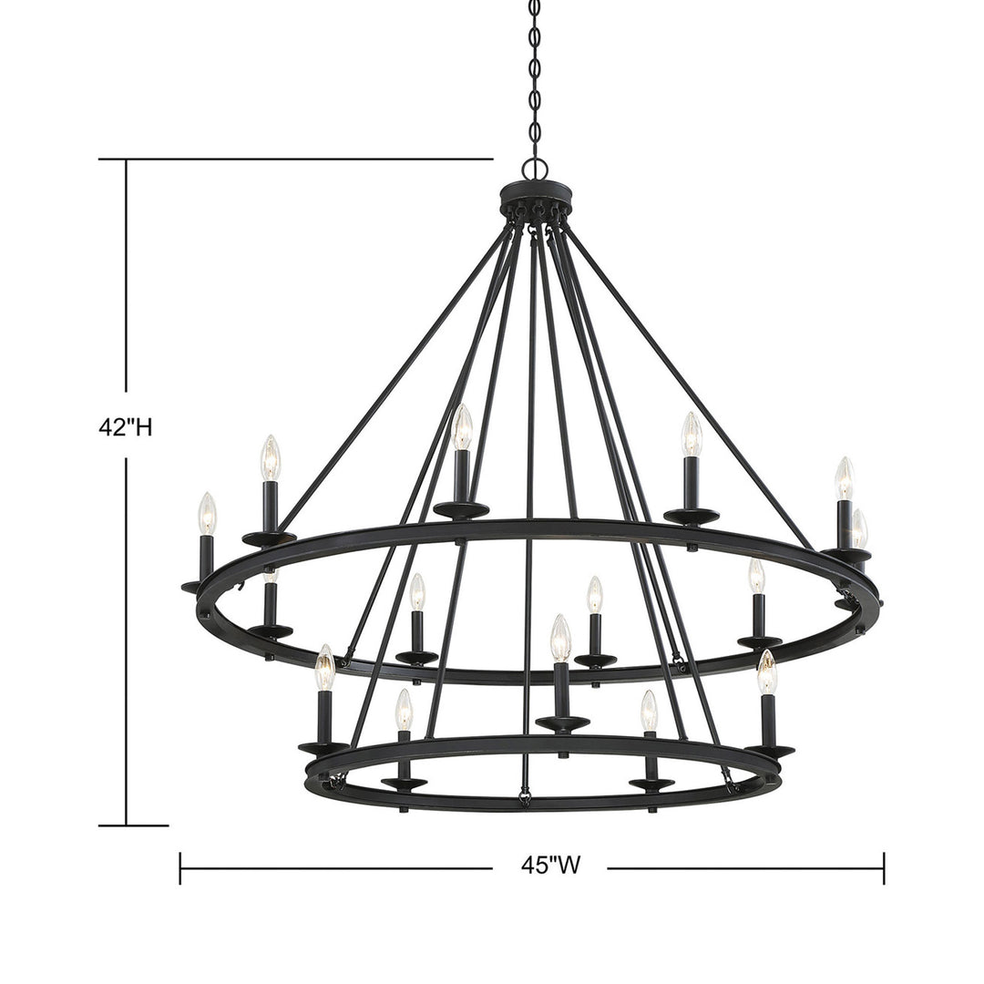 Savoy House Middleton 15-Light Chandelier
