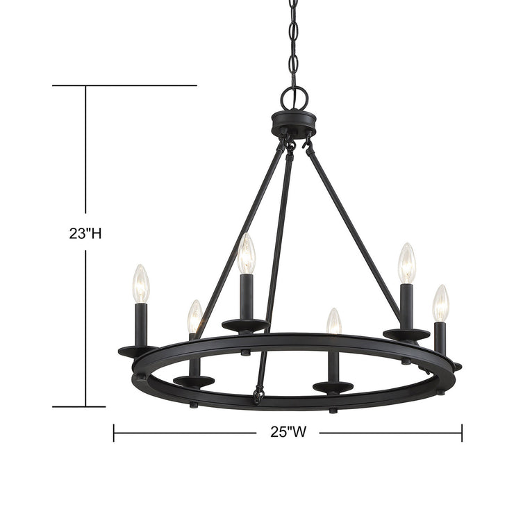 Savoy House Middleton 6-Light Chandelier