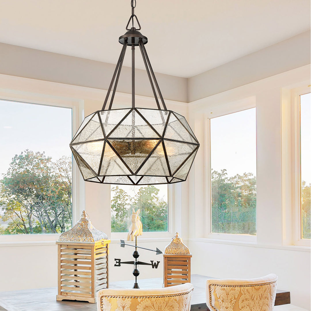 Savoy House Tartan 4-Light Pendant