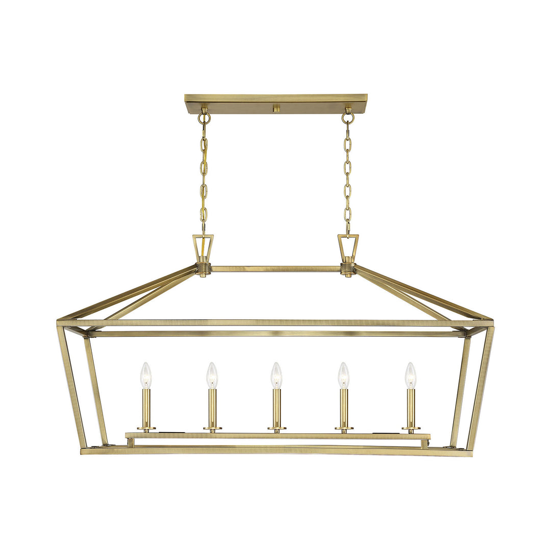 Savoy House Townsend 5-Light Linear Chandelier