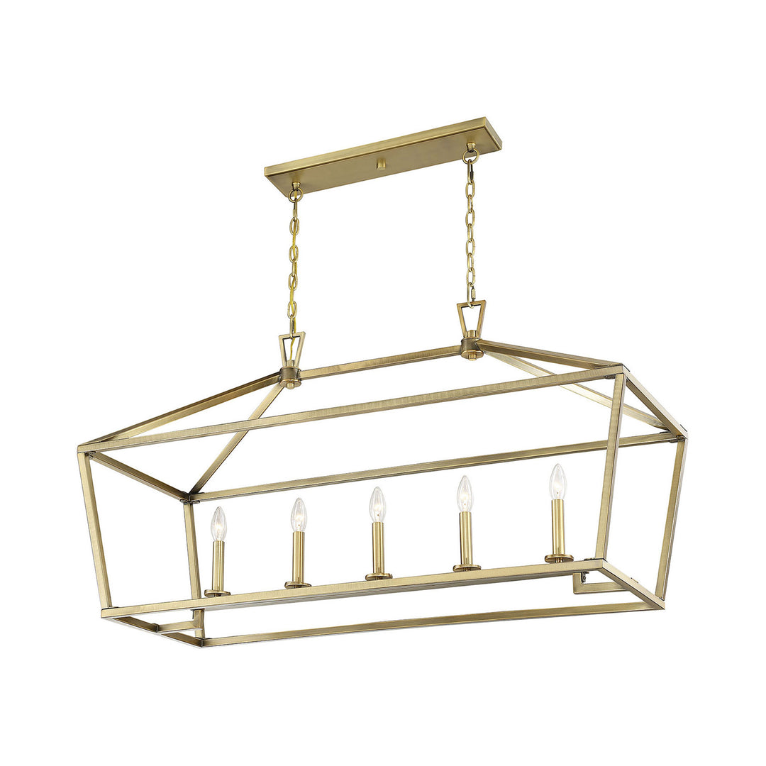 Savoy House Townsend 5-Light Linear Chandelier