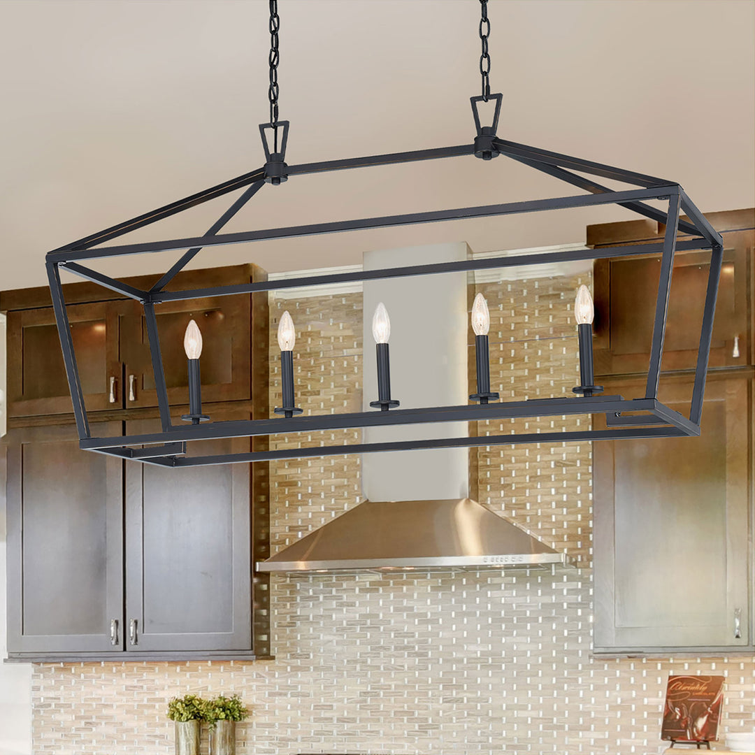 Savoy House Townsend 5-Light Linear Chandelier