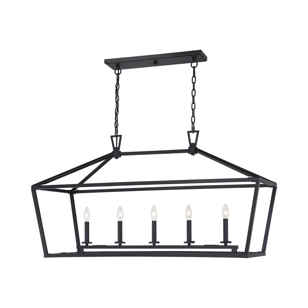 Savoy House Townsend 5-Light Linear Chandelier