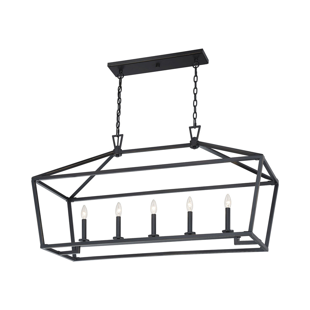 Savoy House Townsend 5-Light Linear Chandelier