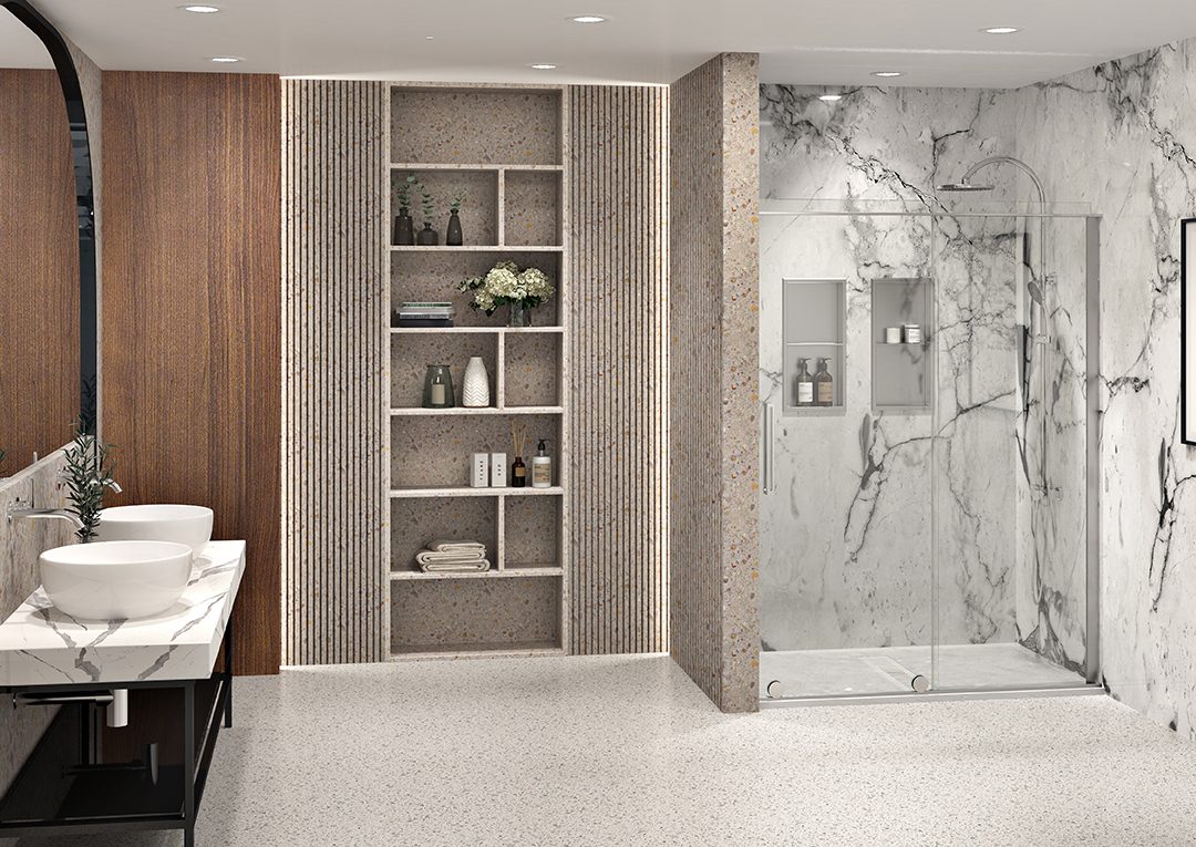 Rolling and Sliding Shower Doors, Slim