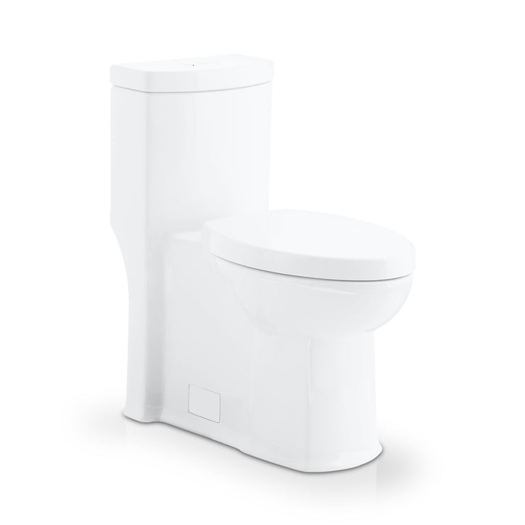 American Standard Boulevard FloWise Right Height Elongated One-Piece 1.28 gpf Toilet