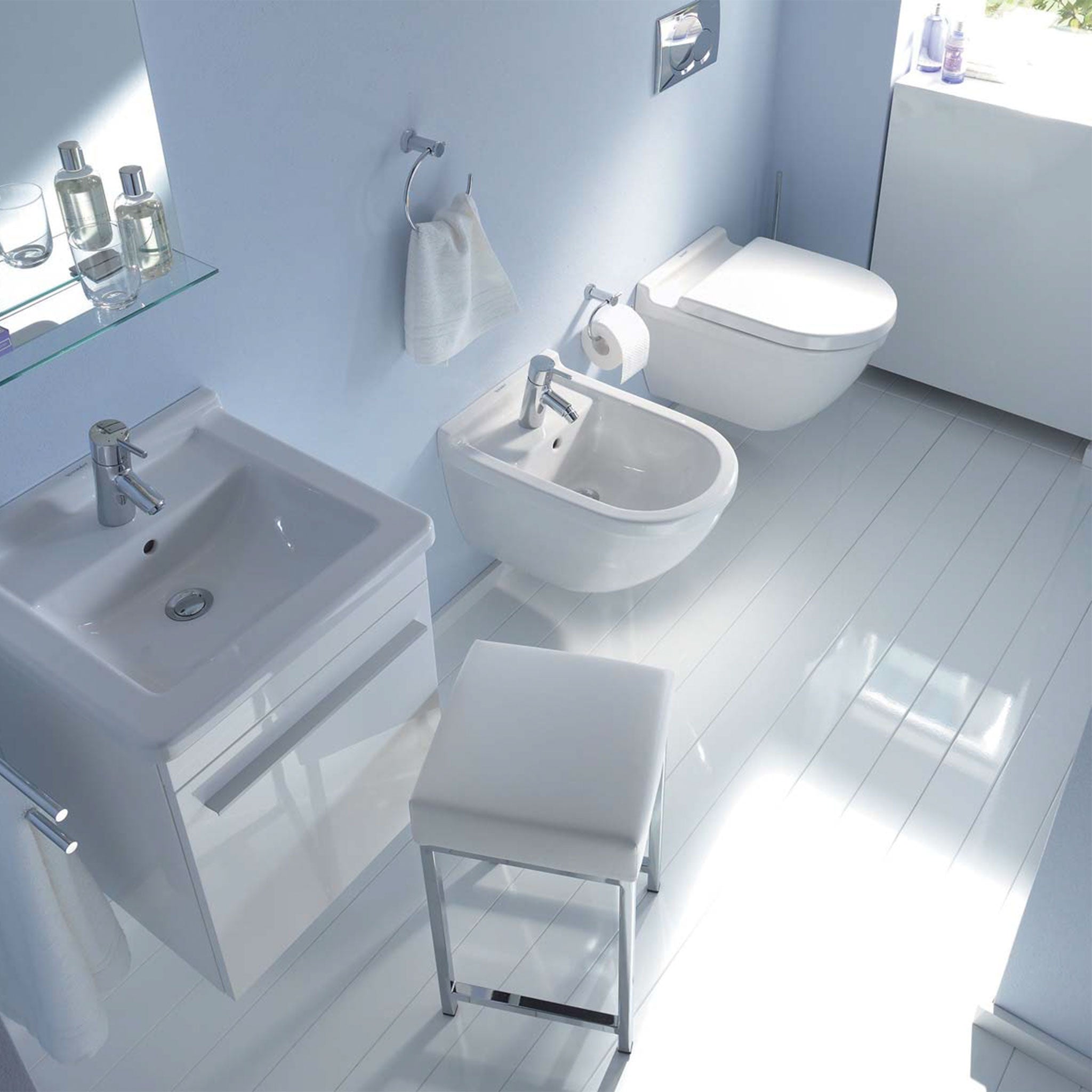 Duravit Starck 3 Wall-Mounted Toilet – Canaroma Bath & Tile